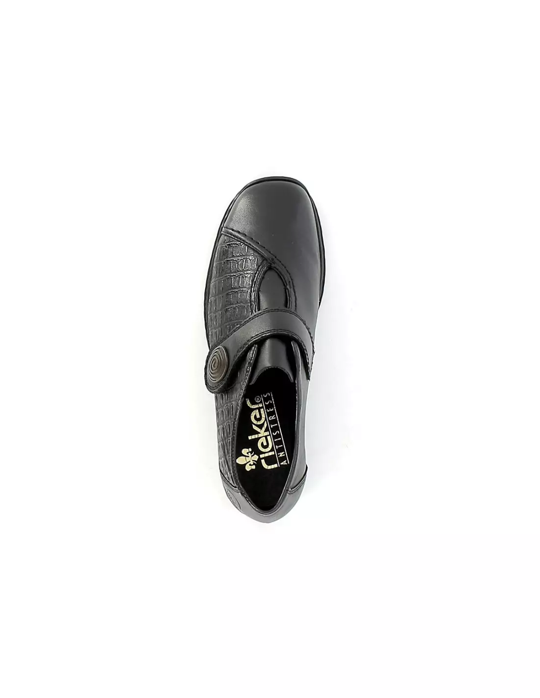 RIEKER RIECEAU 58370 00 - Derbies, richelieus & trotteurs Schwarz