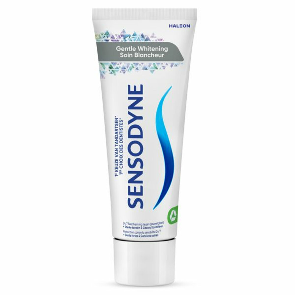 3x Sensodyne Tandpasta Gentle Whitening 75 ml