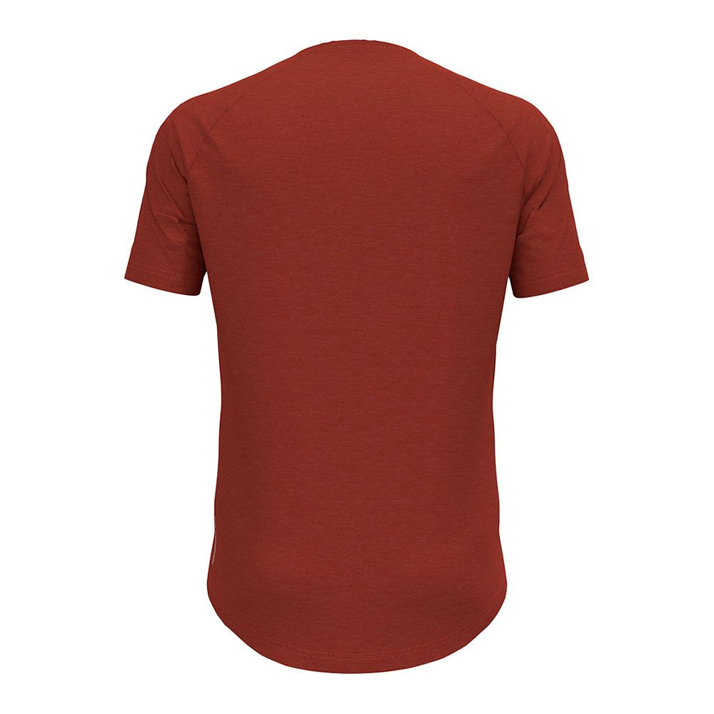 Odlo ASCENT PW 130 LANDSCAPE - Tee-shirt Homme ketchup melange