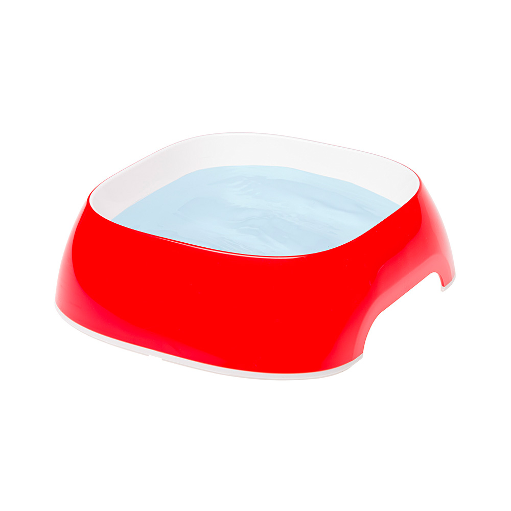 Ferplast glam small gamelle en plastique résistant différentes couleurs 0,4 litres chiens chats