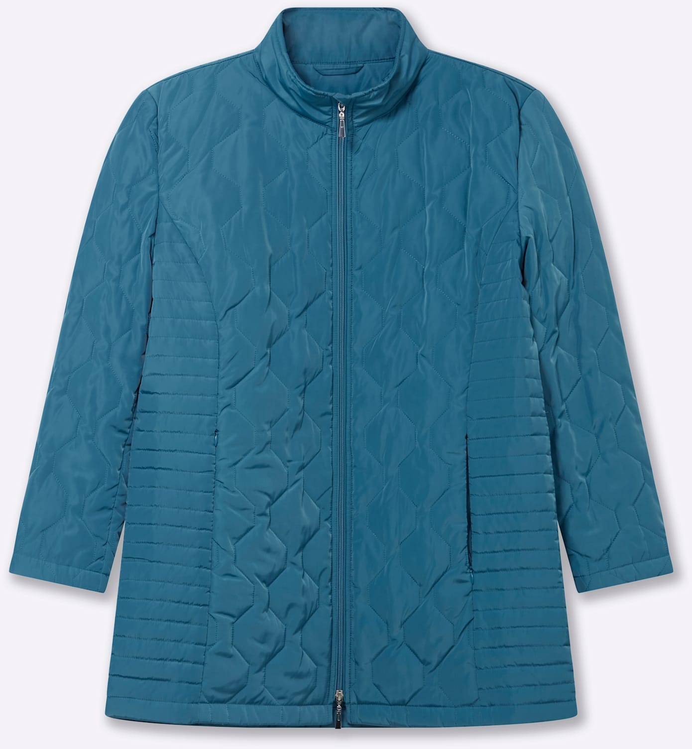 Sheego Steppjacke ohne Kapuze