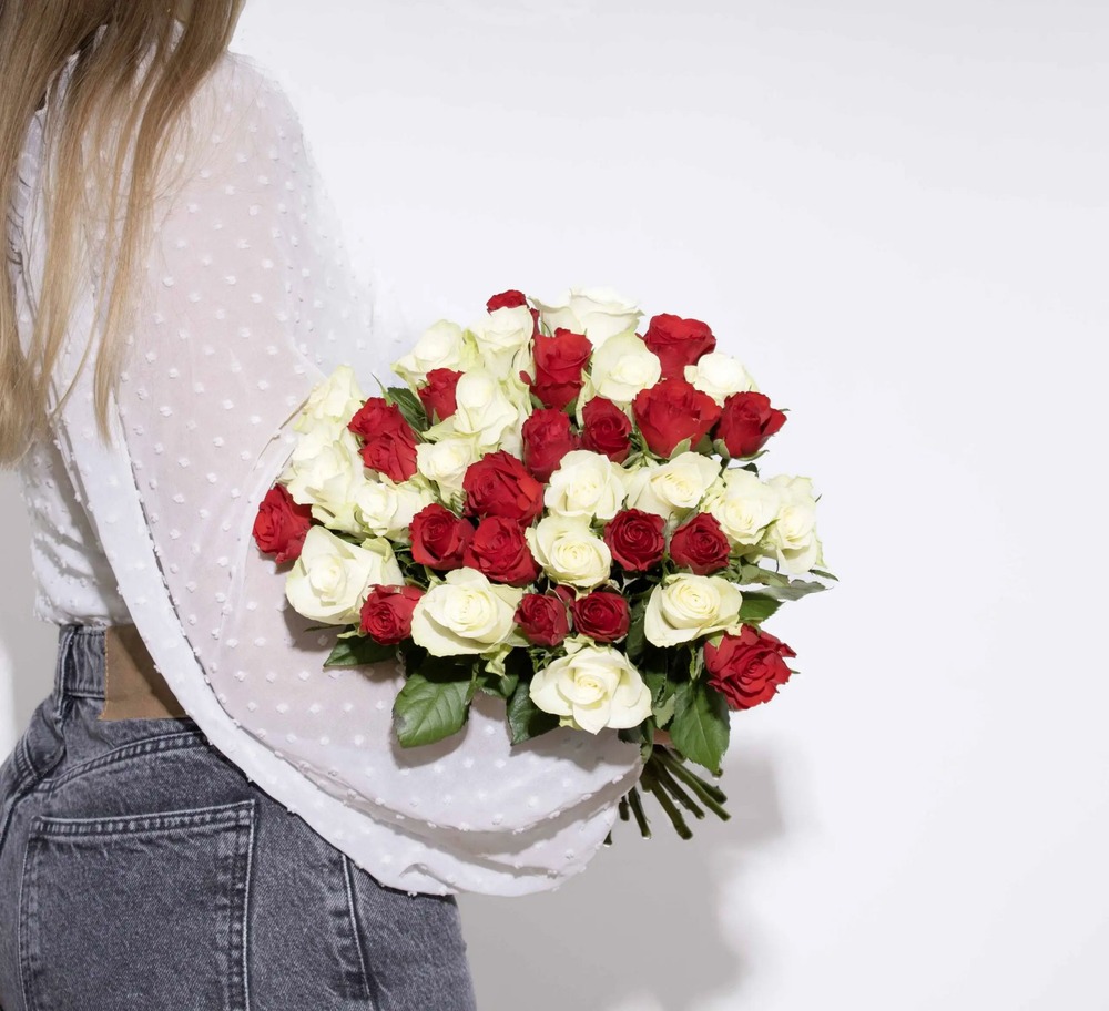 Bouquet Love me - 40 tiges