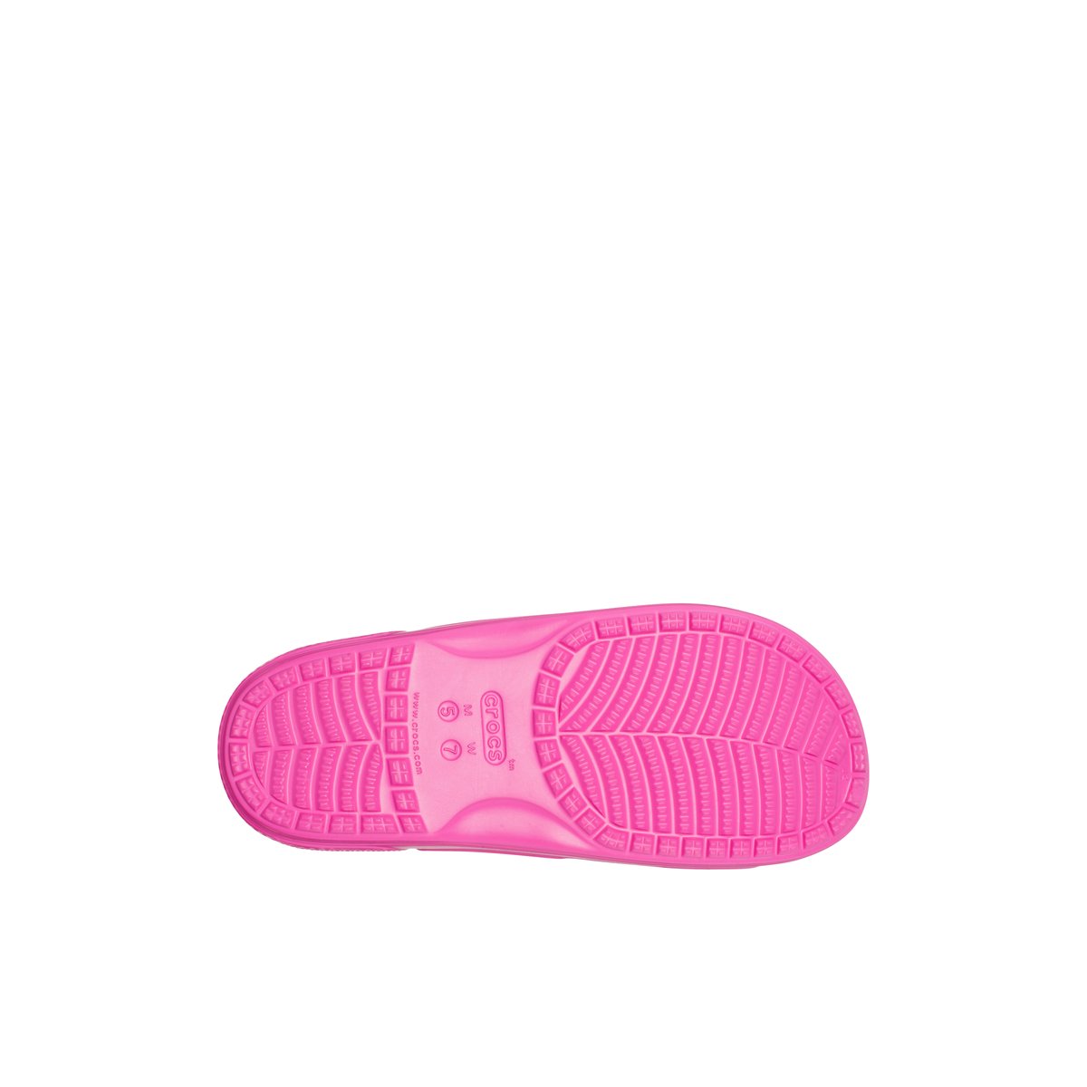 CROCS-Classic_croc-Sandales athlétiques à double bride - Talon plat - Rose
