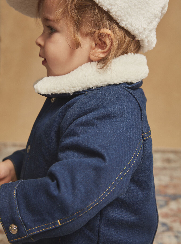 Veste denim 2 en 1