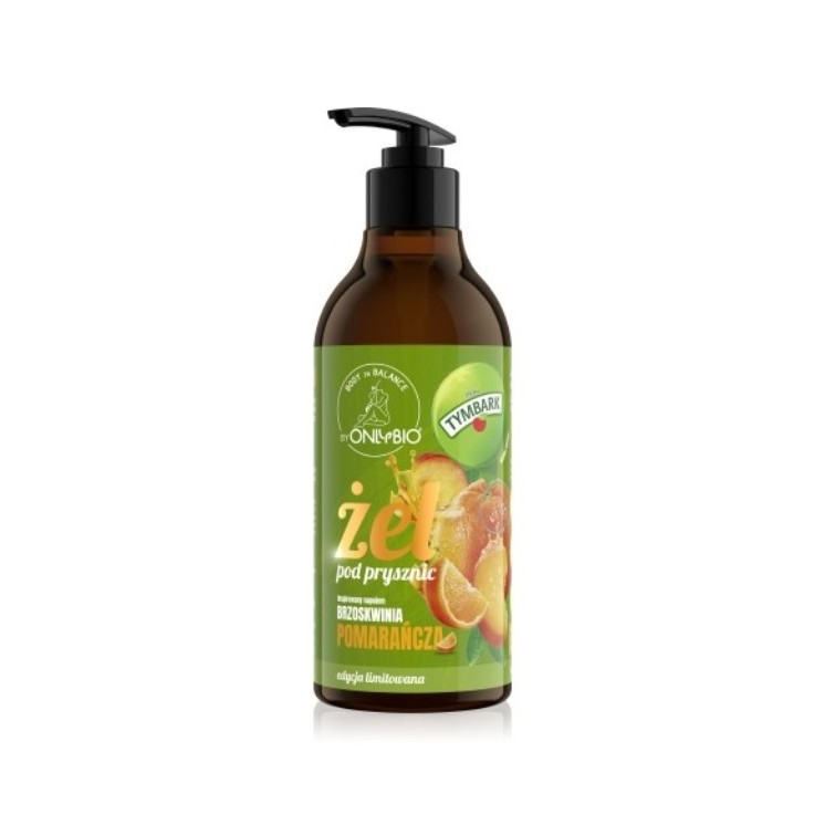 OnlyBio Body in Balance x Tymbark Orange-Pfirsich Duschgel 400 ml