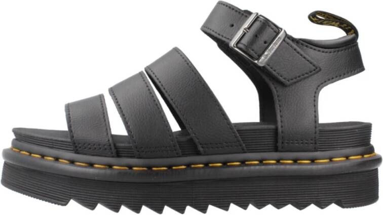 Dr. Martens Platte sandalen Blaire Black Athena