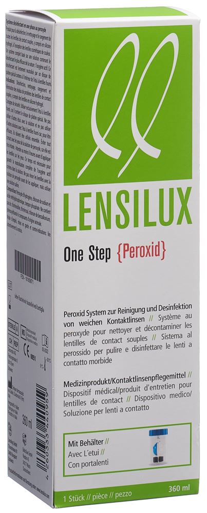 LENSILUX One Step Perox Platin  Katalysator Behälter Fl 360 ml