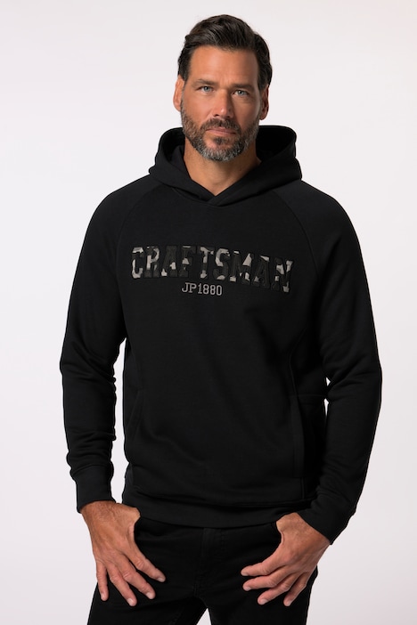 JP 1880 Hoodie, Sweat, großer Print, bis 8 XL