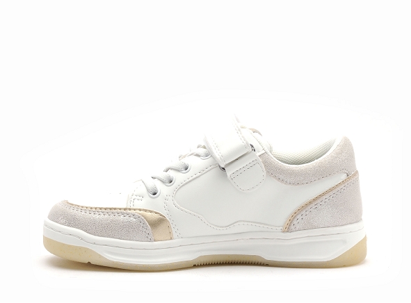 Kickers basses enfant kouic fille blanc