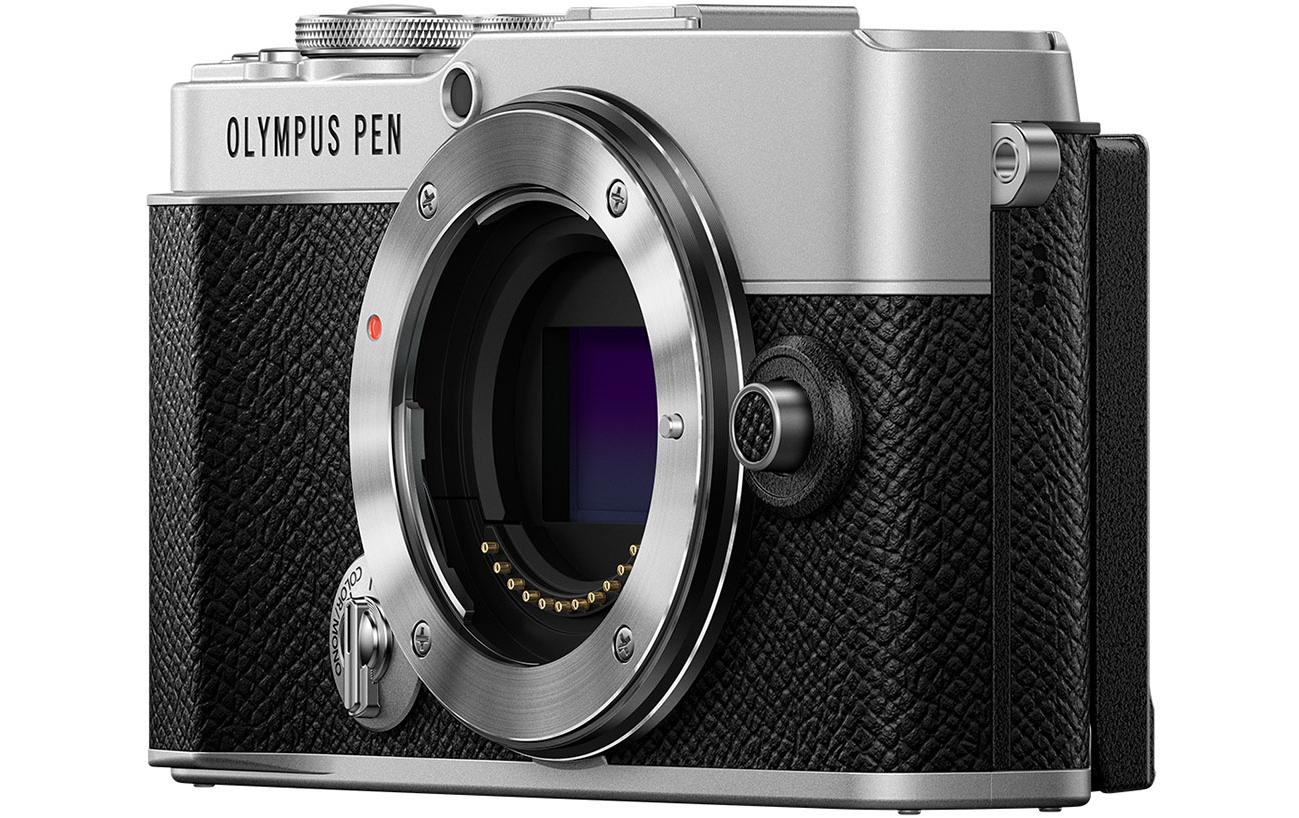 Fotokamera E-P7 Body Silber<br>Federleichte Kamera mit grandioser Leistung