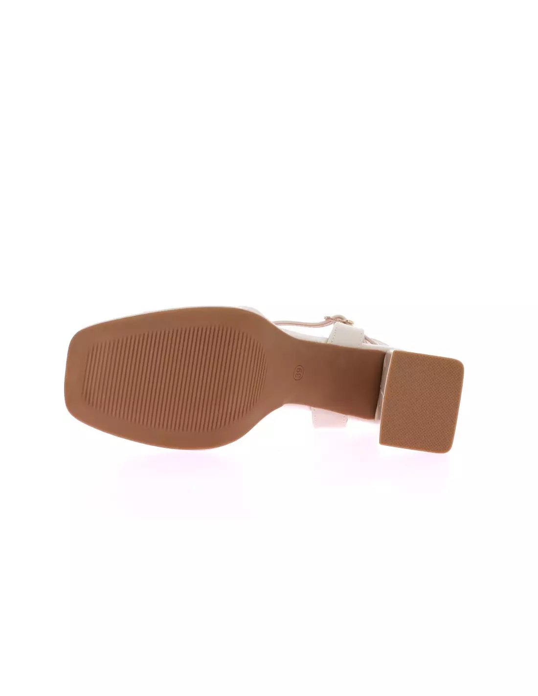 CLAUDIA GHIZZANI 2AA1541103-3400-HF - Sandales & nu-pieds BEIGE-PUPATENT