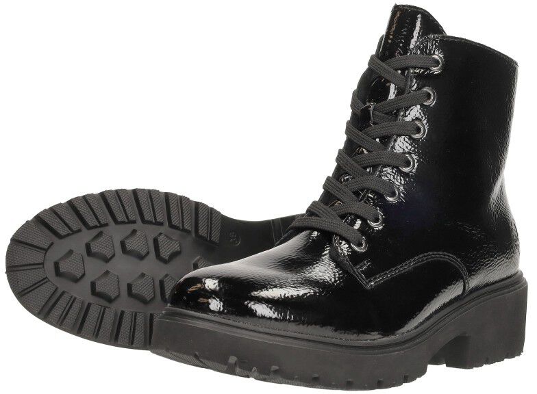 Rieker Veterschoenen Hoog zwart