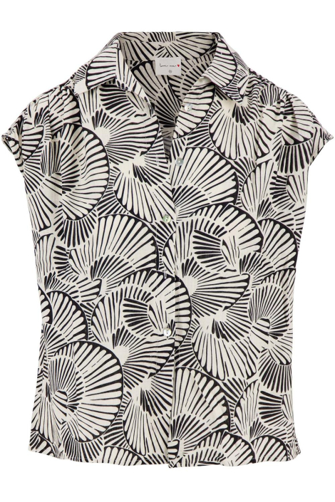 Zusss beige dames blouse