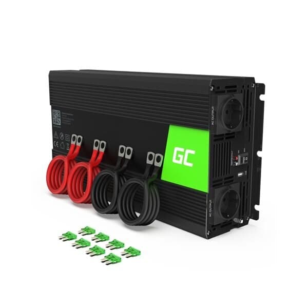Green Cell Voltage Car Inverter 12V til 220V