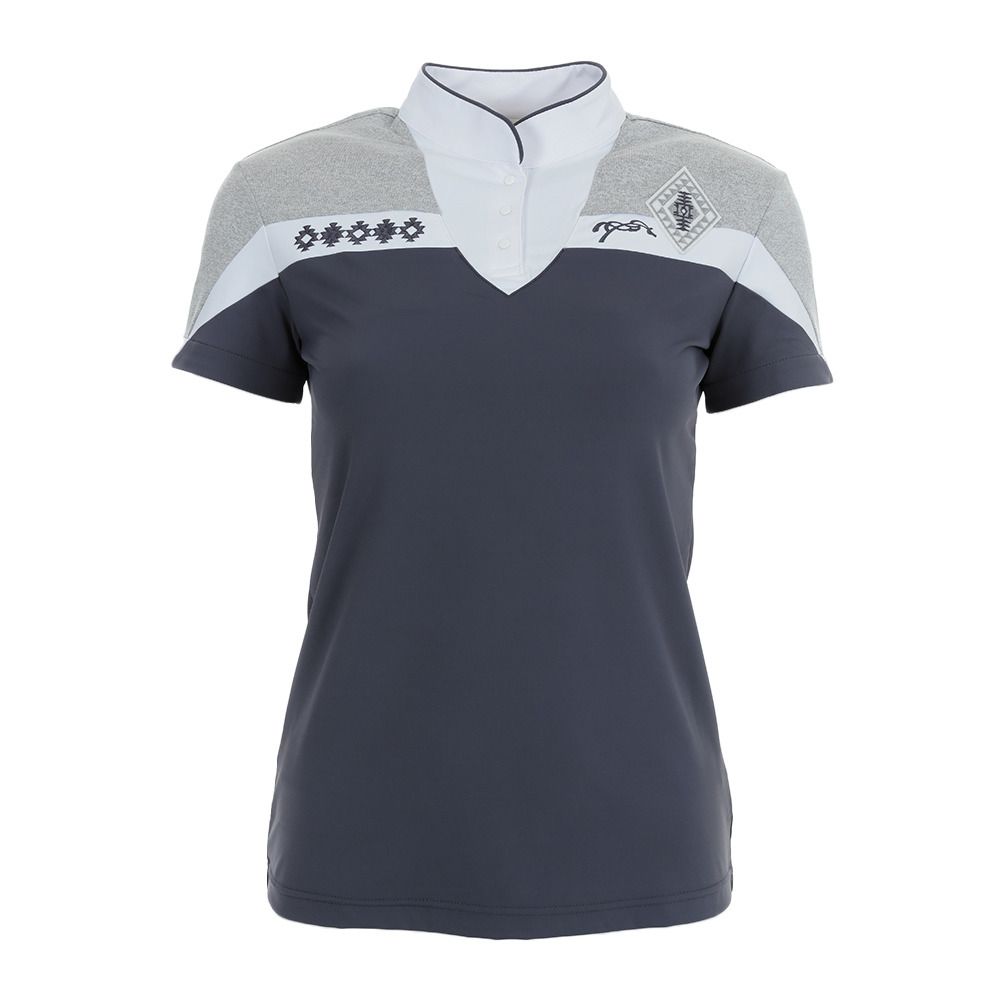 Pénélope INDYSHOW - Polo de concours Femme marine