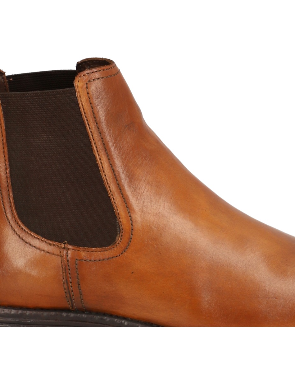 Glattleder Chelsea Boot