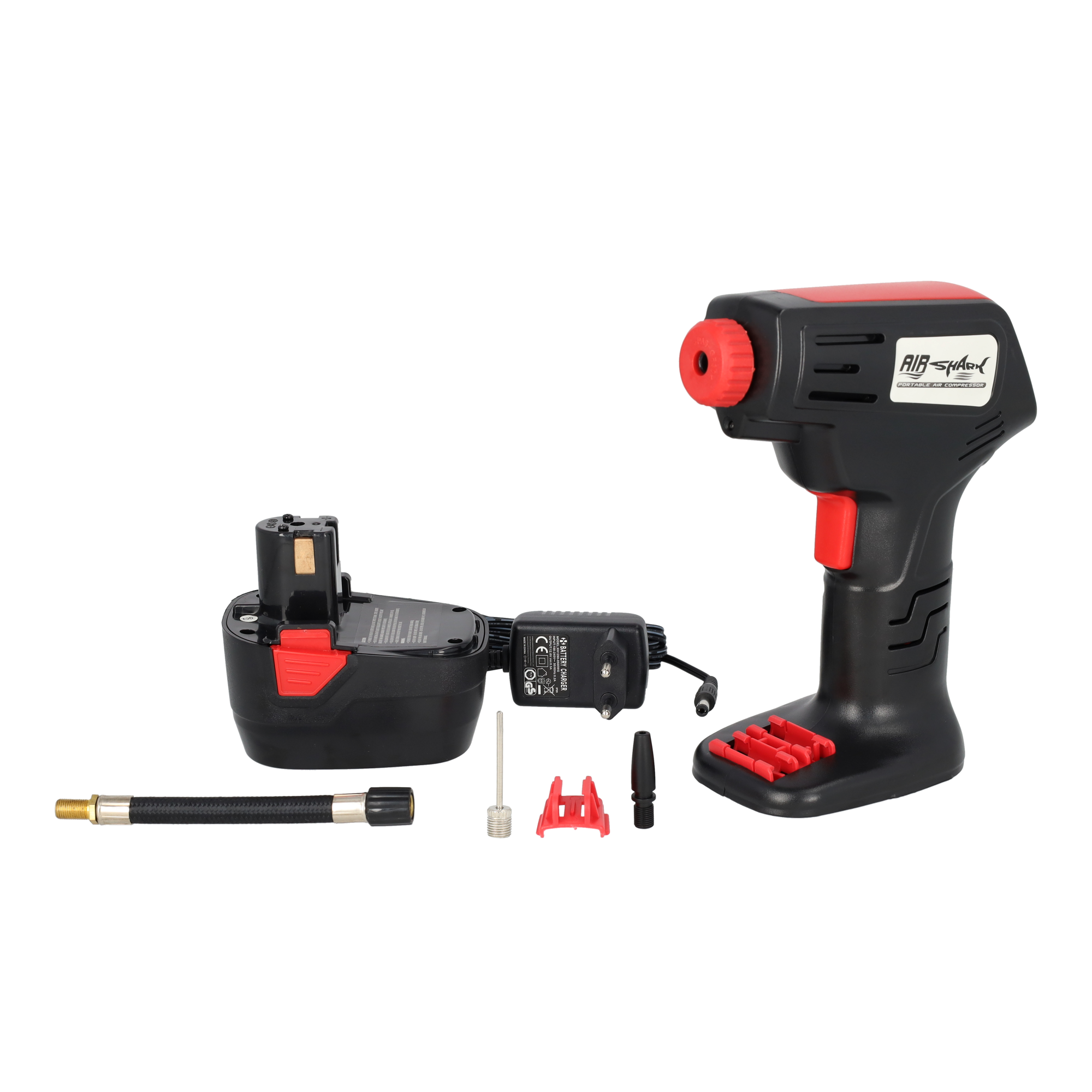 12V Autoreifen Luftpumpe 10A Kabelloser Mini Kompressor Vollautomatisch