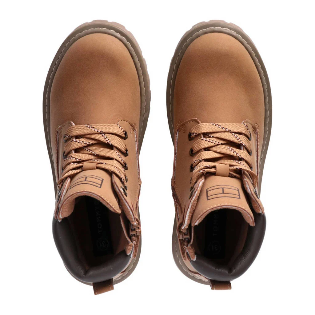Tommy Hilfiger veterboots bruin