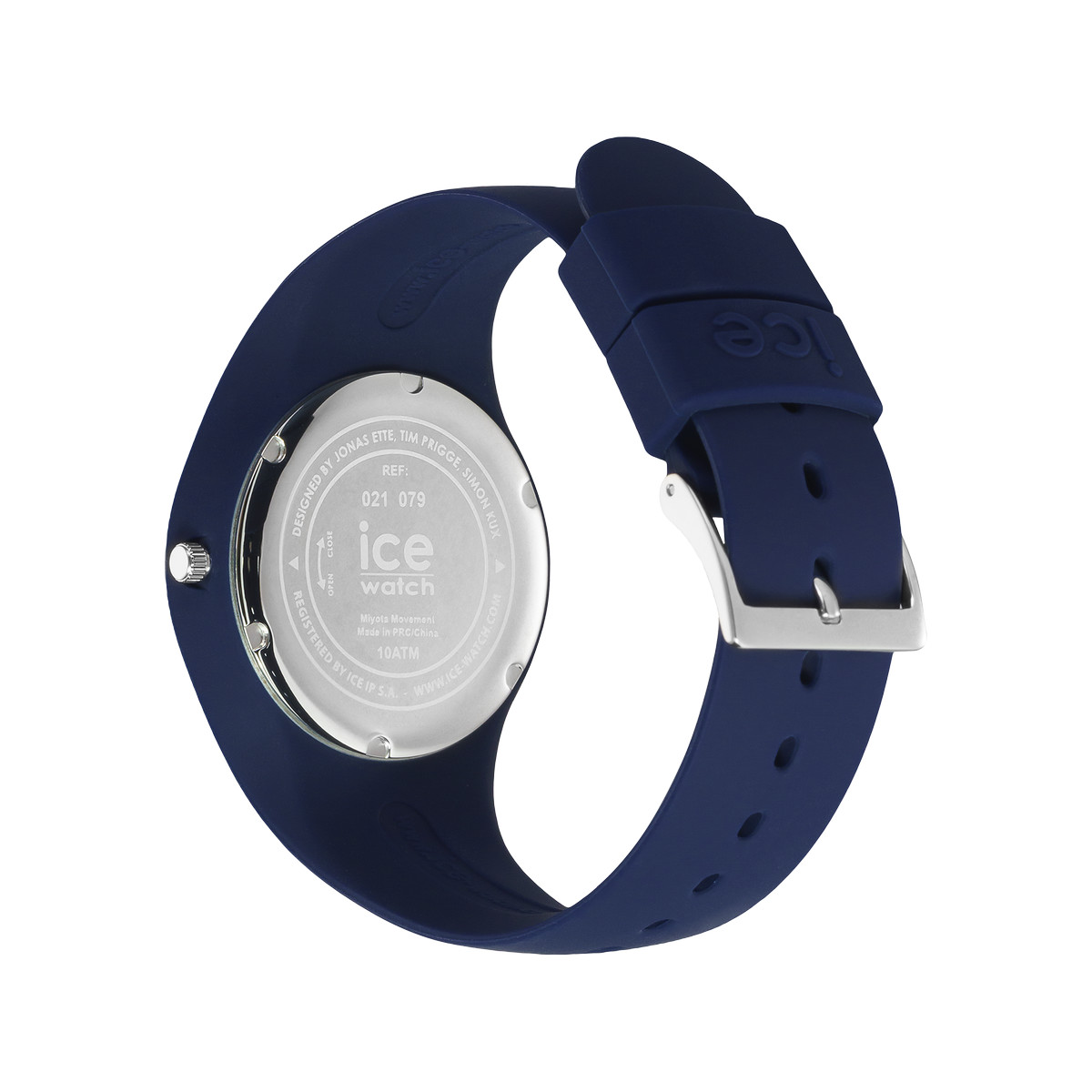 Montre ICE WATCH femme bracelet caoutchouc bleu