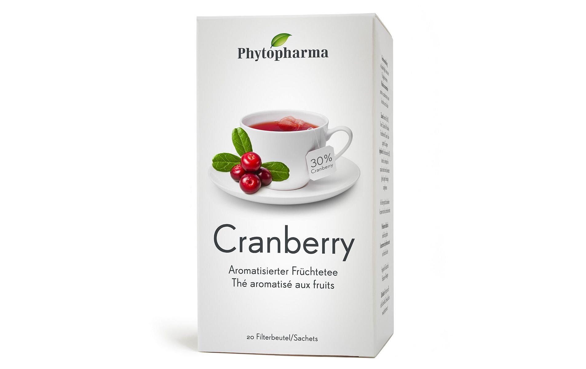 Teebeutel Cranberry 20 StückFrüchtetee