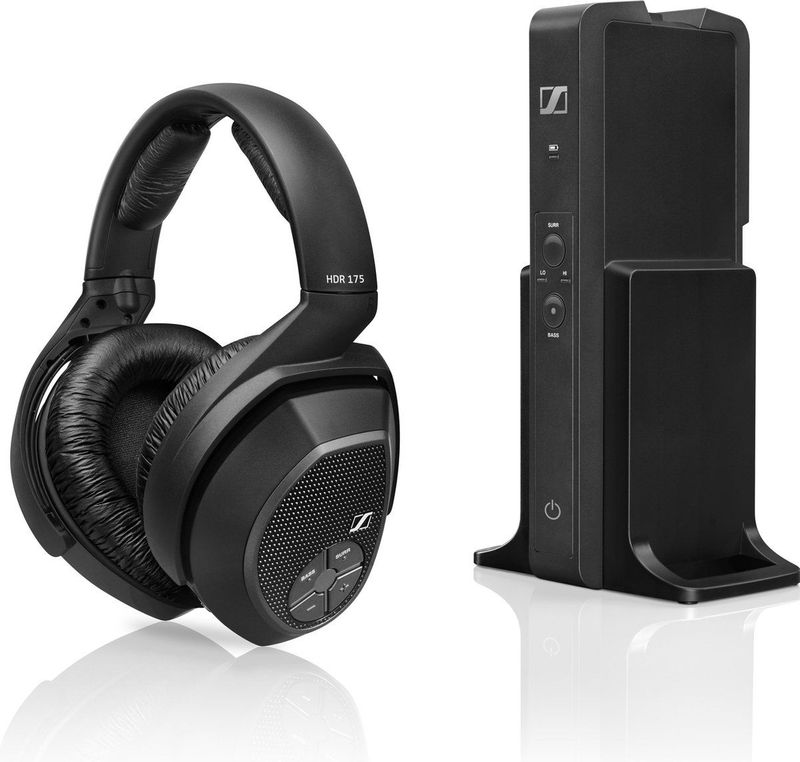 Sennheiser - RS 175 - Draadloze Headset - Zwart - Ergonomisch Ontwerp