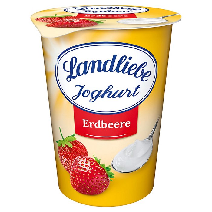 LANDLIEBE Fruchtjoghurt 500 g, Erdbeere