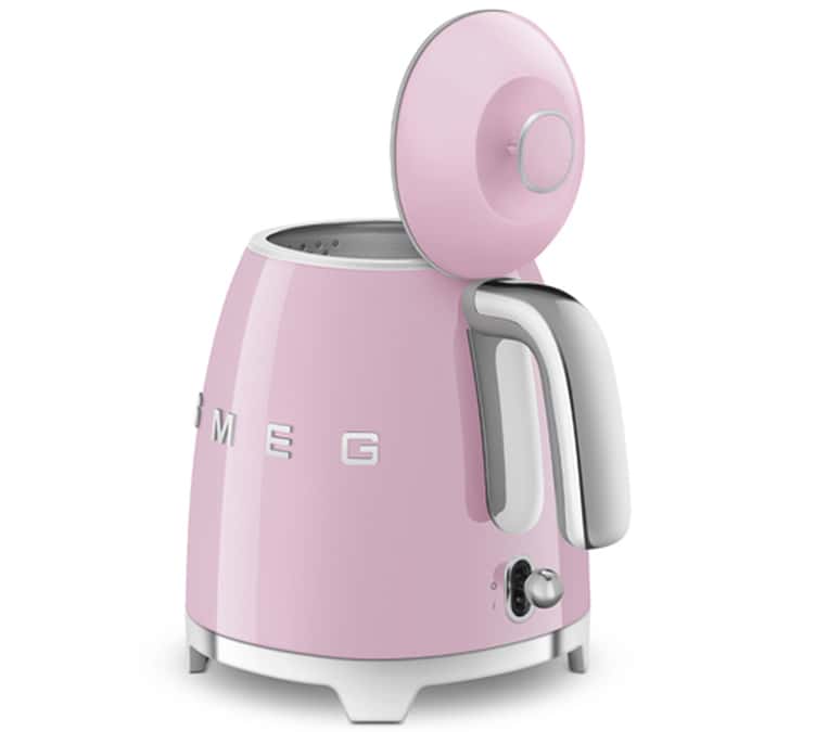 Mini Bouilloire Rose KLF05PKEU 0,8 L - SMEG + Offre Cadeau
