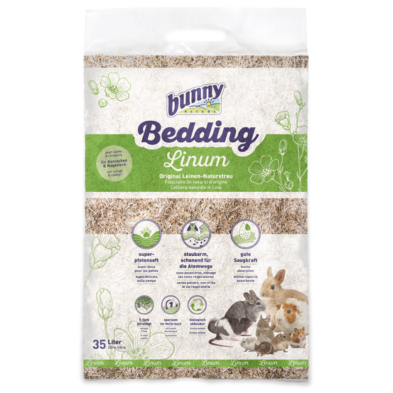 Litière Bunny Bedding Linum 35 litres