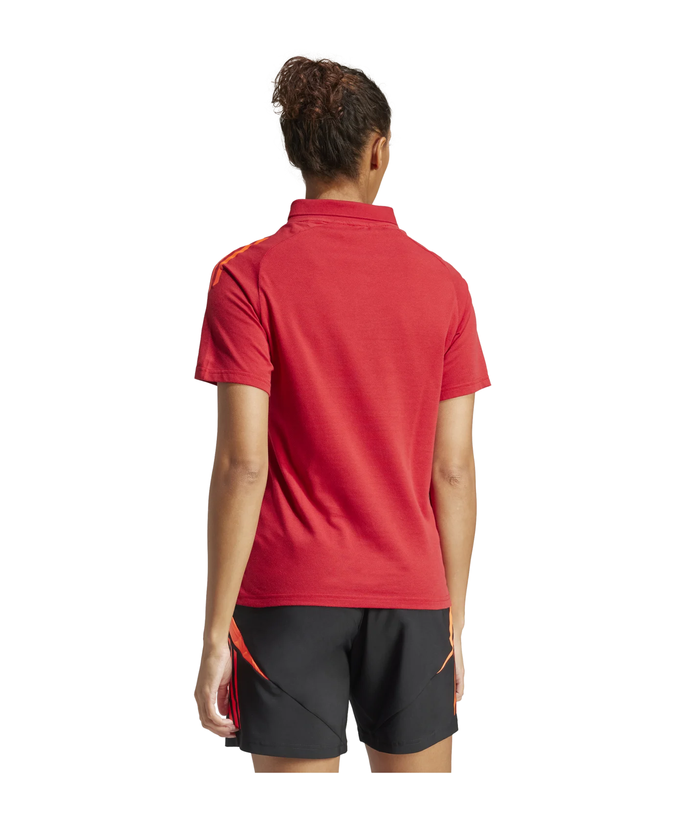 adidas Tiro 24 Competition Poloshirt Damen Rot