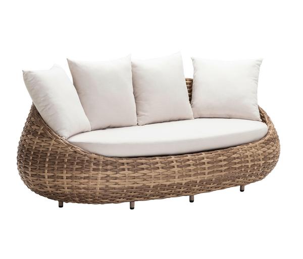 Dehner Sofa Tulum, ca. B208/H76/T97 cm