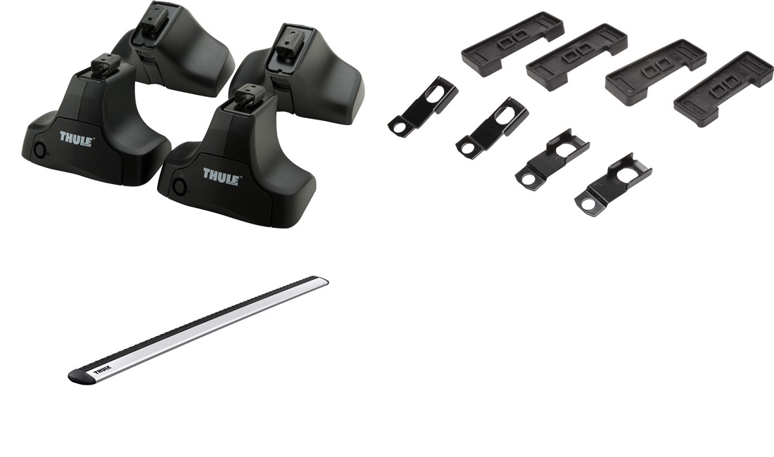 Tagbøjler, Thule WingBar EVO Grå