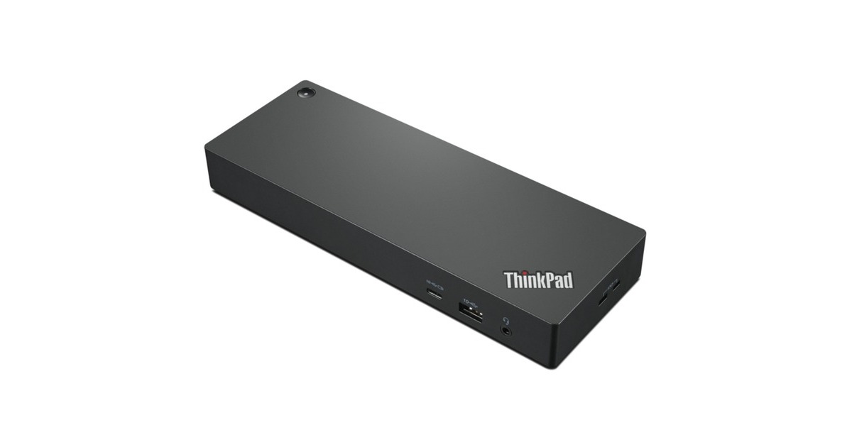 LenovoThinkPad Thunderbolt 4 Workstation Dock dockingstation  (Zwart/rood, 40B00300EU)