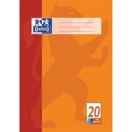 Oxford Berufsschulblock A4 90 g/qm, A4, blanko, 50 Bl. , SCRIBZEE®