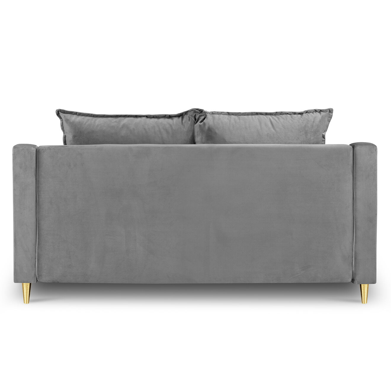 Mazzini Sofas Canapé fixe 2 places Pansy gris clair - 150x94x90 cm