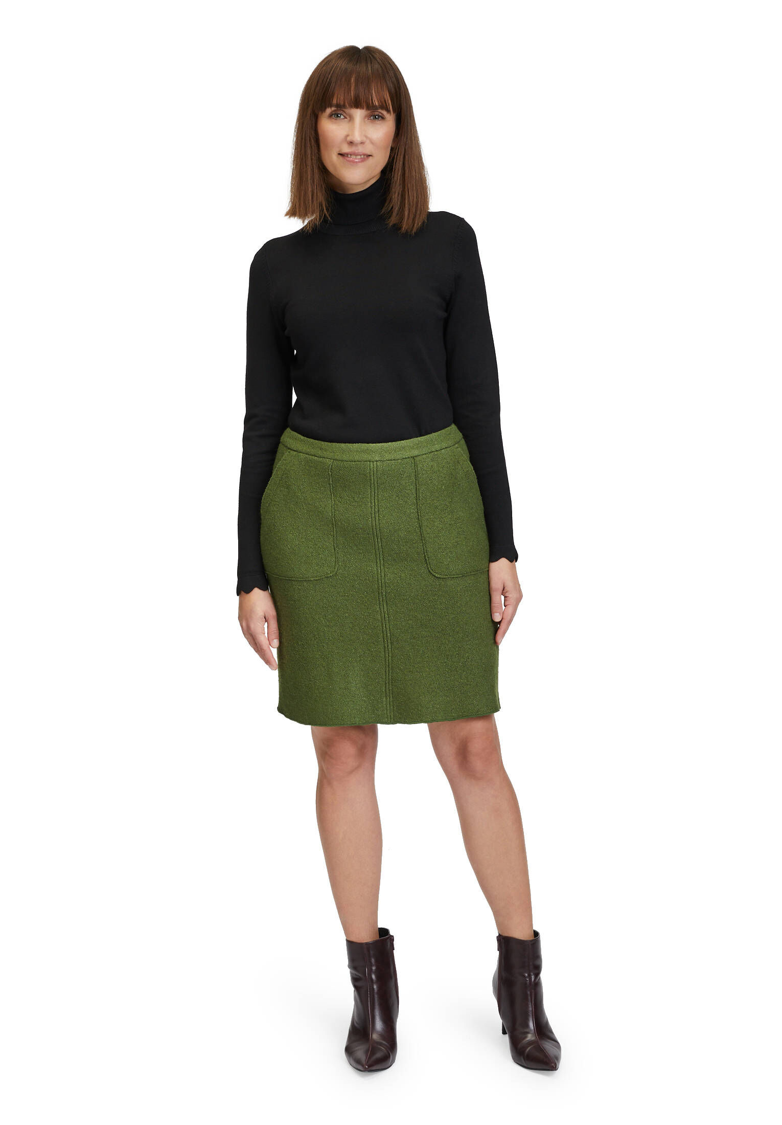 Betty Barclay| Damen Wollrock gerader Schnitt