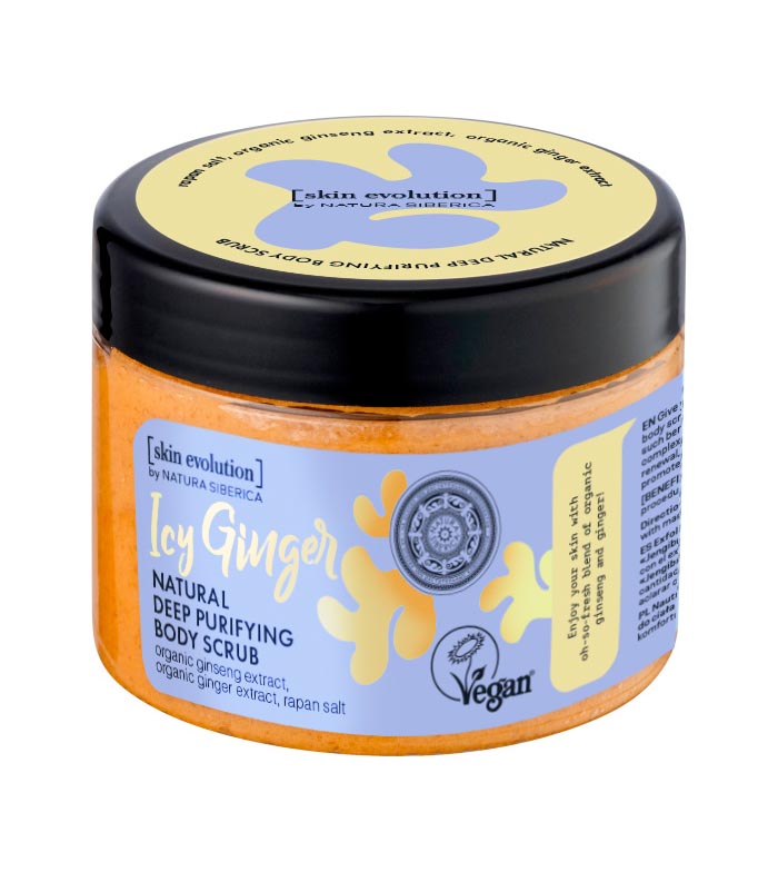 Natura Siberica - *Skin Evolution* - Esfoliante corporal purificante Icy Ginger