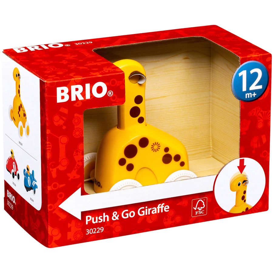 BRIO® Push and Go Giraffe