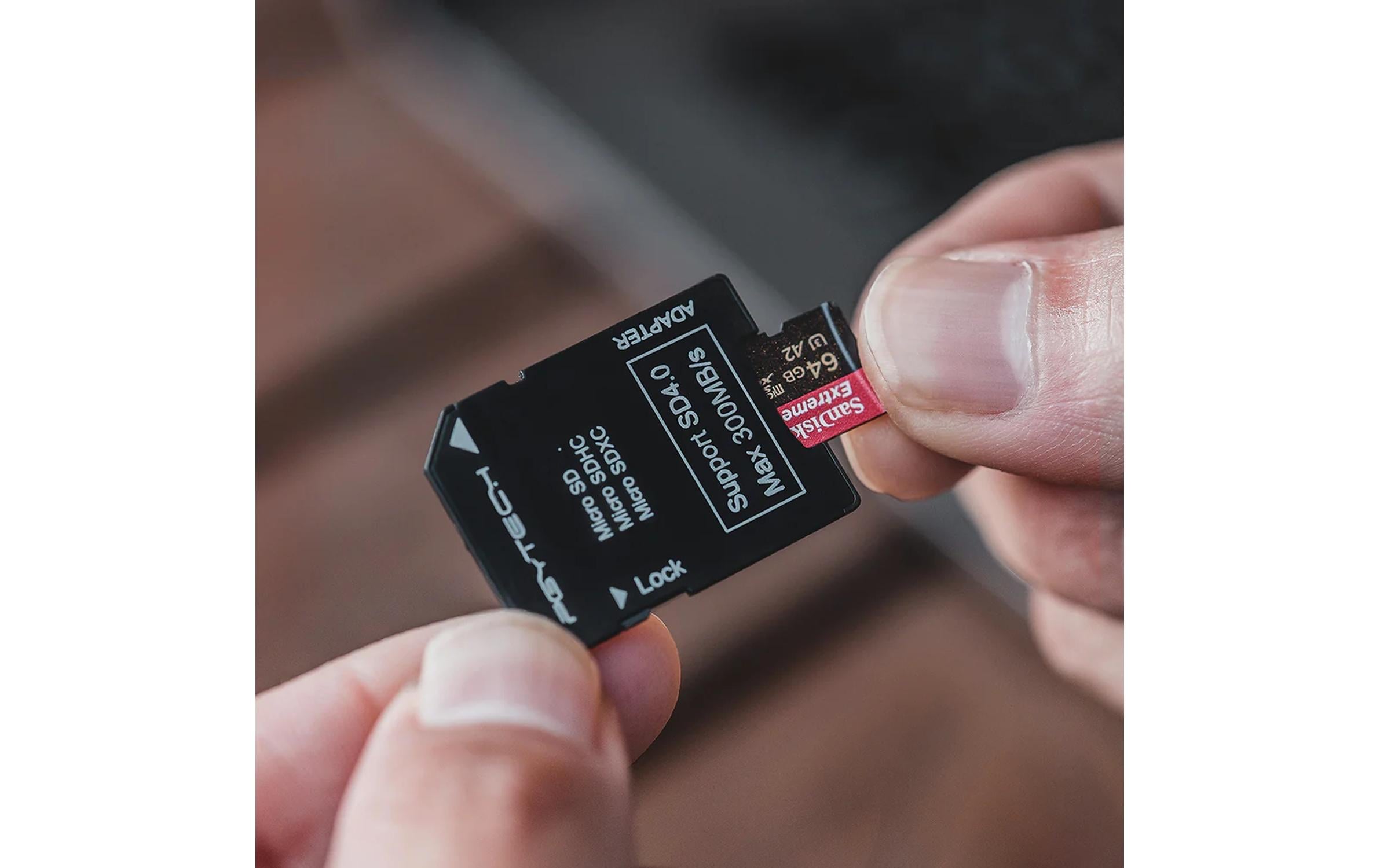 High-speed Card Reader Case CreateMate Typ A - GrünHochgeschwindigkeits-Kartenleser mit Gehäuse