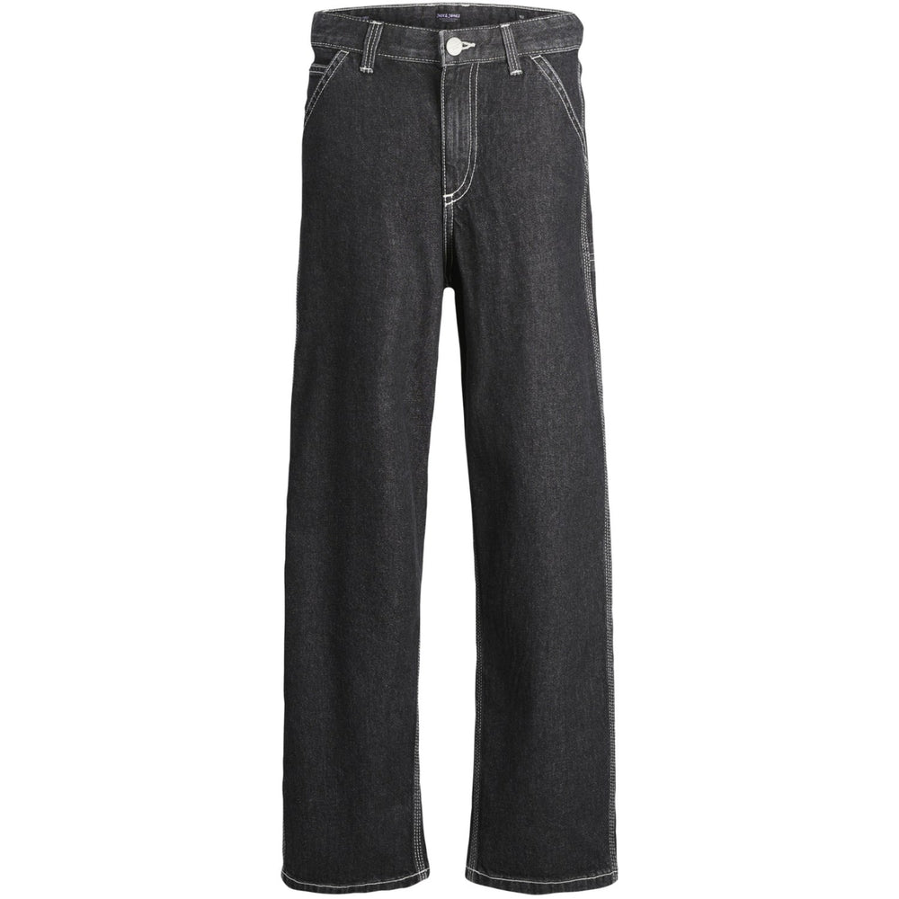 Køb Jack & Jones Junior Black Denim Ialex Carpenter Jeans 056
