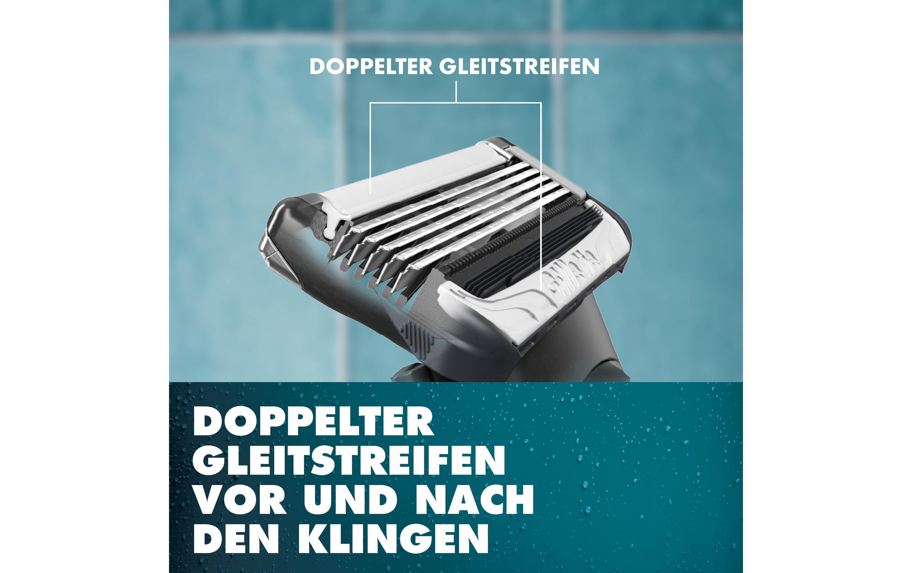 Rasierklingen Intimate 6 StückRasierklingen mit verbesserten Gleitstreifen für eine sanfte und einfache Anwendung