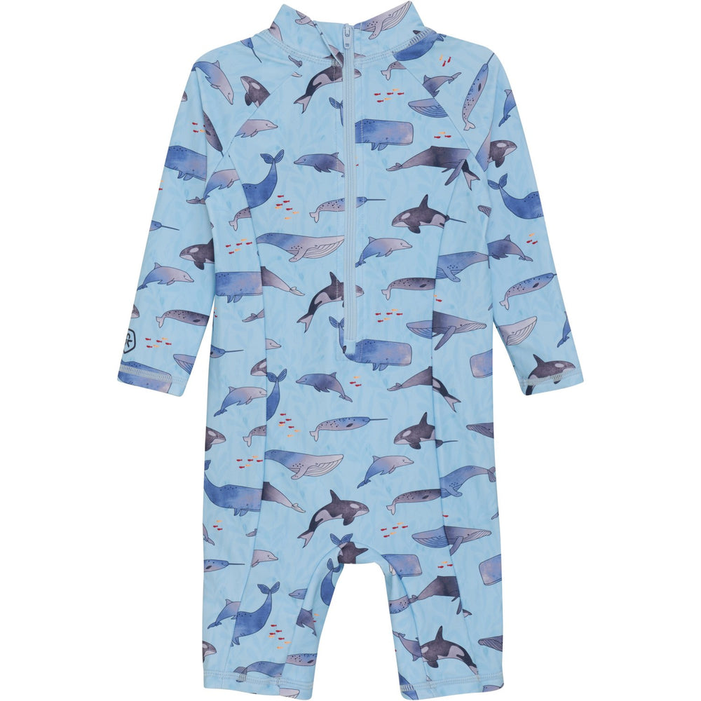 Køb Color Kids Summer Song Baby Badeheldragt L/S, AOP