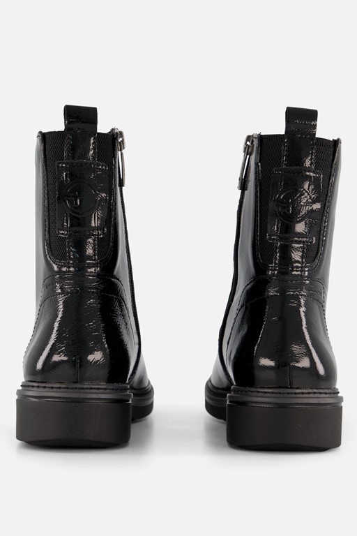 Tamaris Veterboots zwart Lak