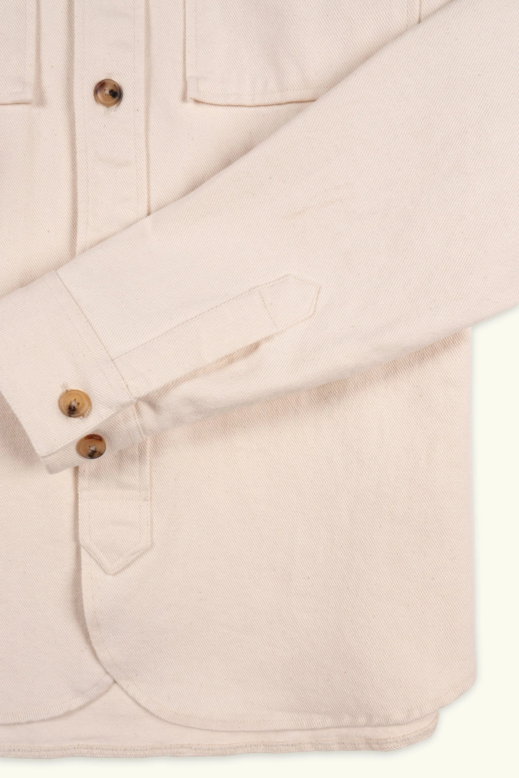 Surchemise twill | Blanc