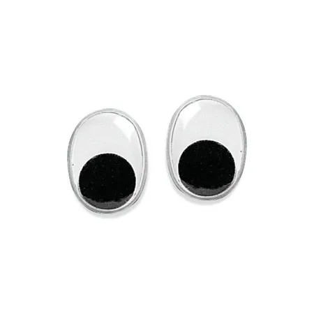 Knorr Prandell Wackelaugen oval, 12 x 9mm, 10 Stück