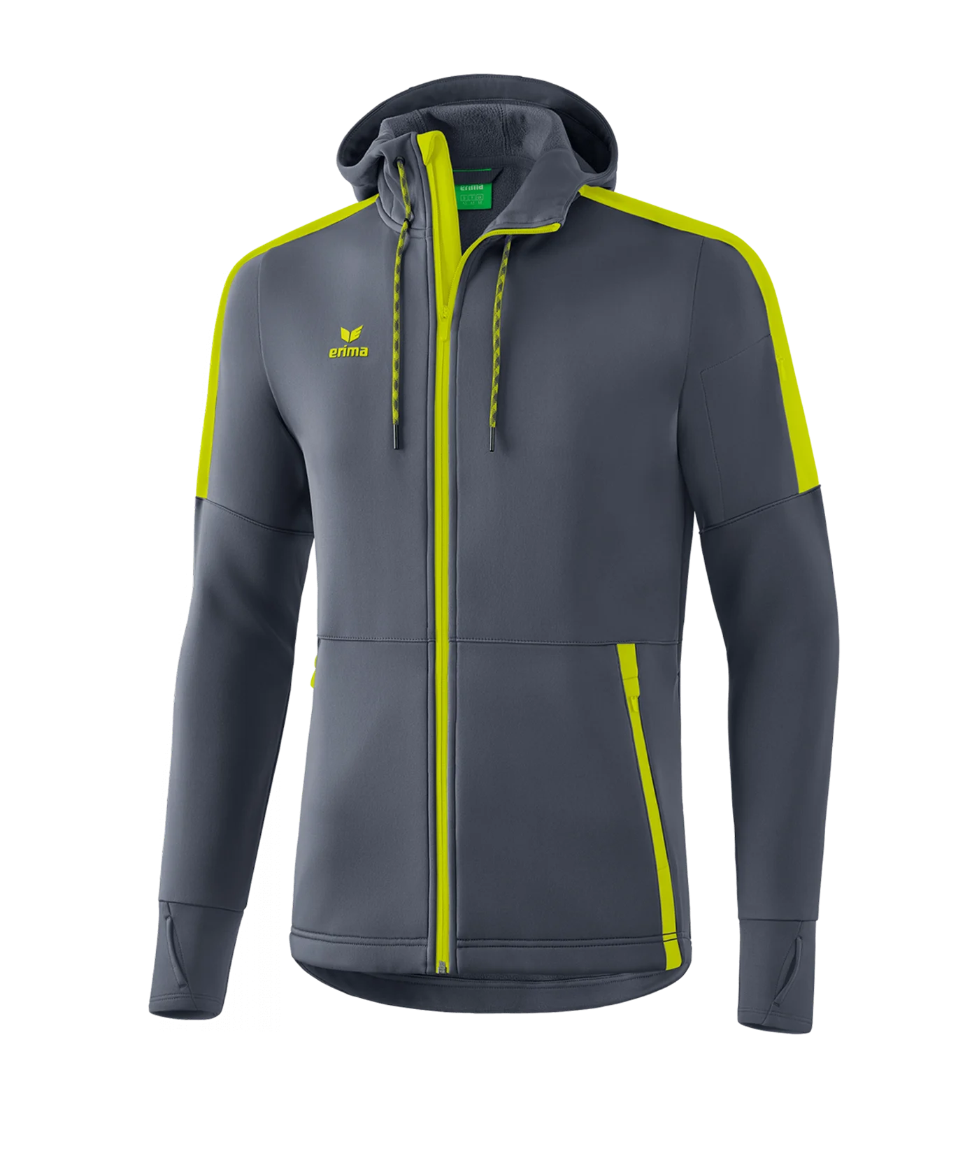Erima Basic Softshelljacke Kids Grau Grün