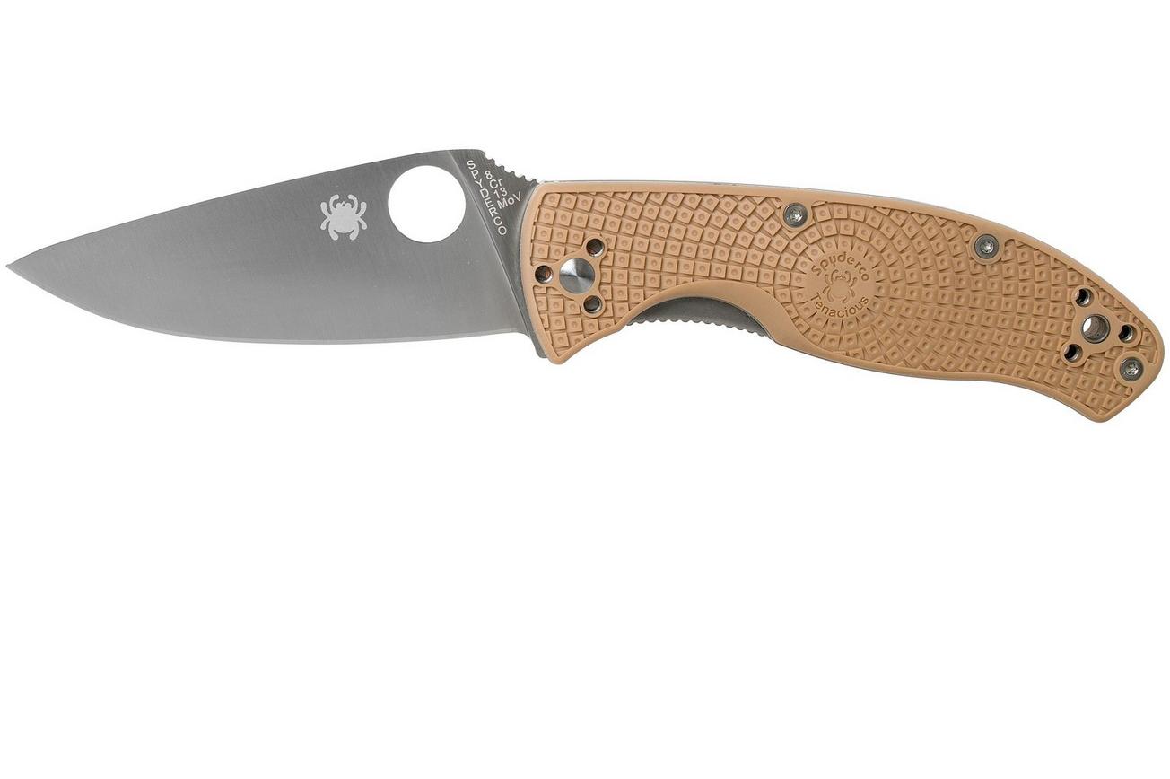 Spyderco Tenacious Lightweight Tan C122PTN FRN zakmes