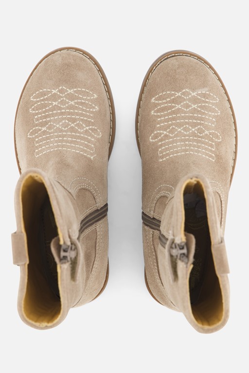 Muyters Cowboylaarzen taupe Suede