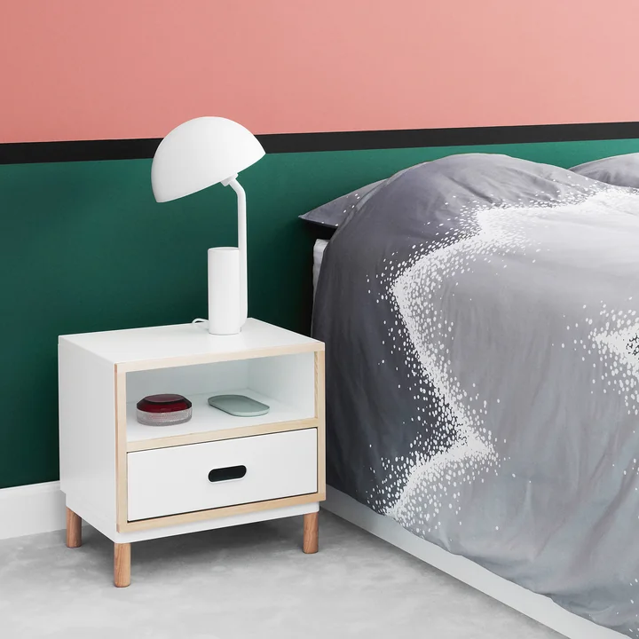 Normann Copenhagen - Kabino Nachttisch, weiss