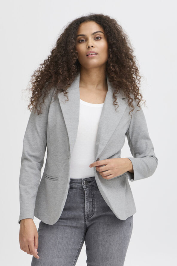 Fransa FRZablazer 2 Blazer Light grey melange