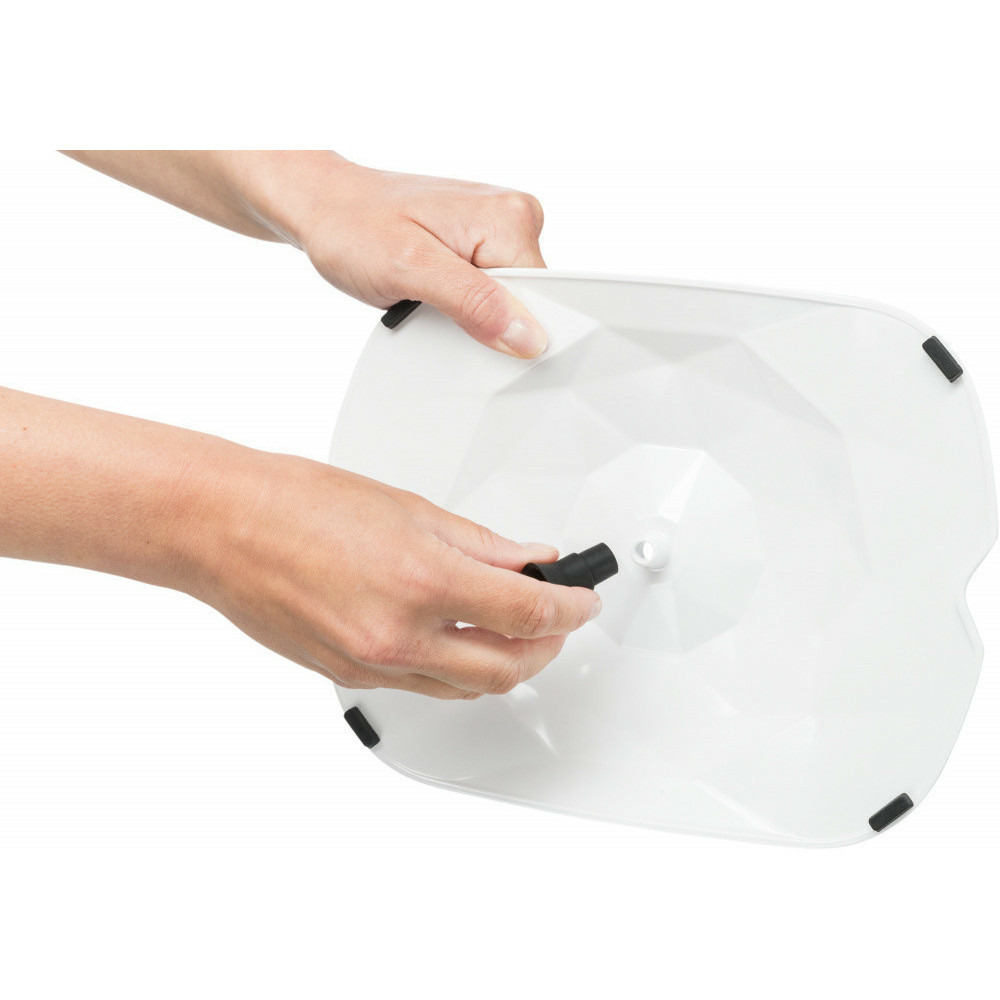 Fontaine d'eau polygon pour chien ou chat 2.5 litres